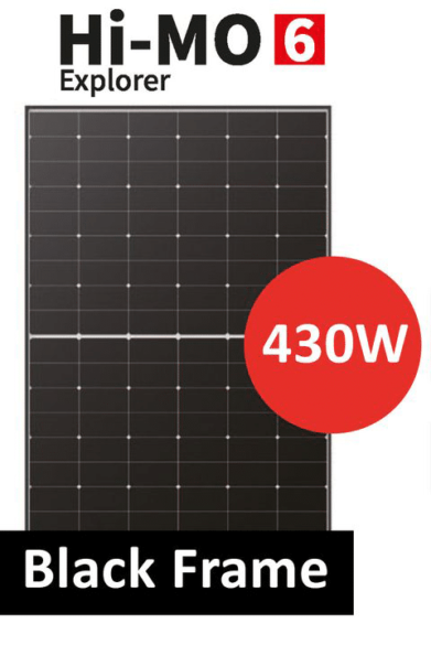 430W Longi HI-MO6 Explorer | LONGI HI-MO6 LR5-54HTH-430M