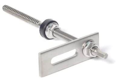 Stockschraube für Holz mit  A2 plate M10 x 250mm