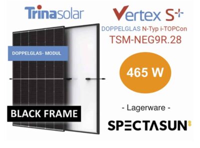 465w Trina Vertex S+ TSM-NEG9R.28 Doppelglas Solarpanel