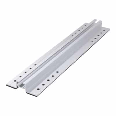 Kurzschiene Trapezblech mit 4 Dünnblechrauben und Dichtung